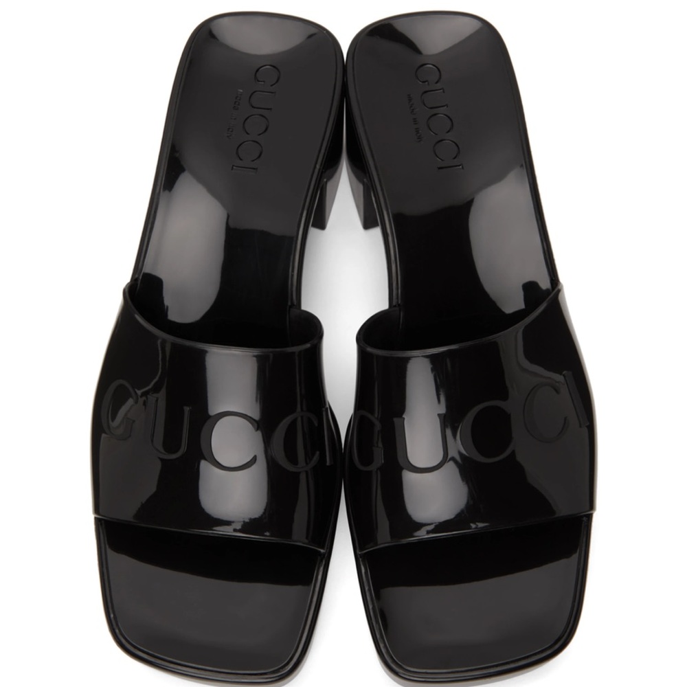 “Gucci” Jelly Heels